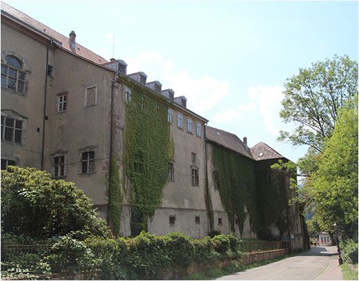 Außenansicht Neue Schloss Baden-Baden