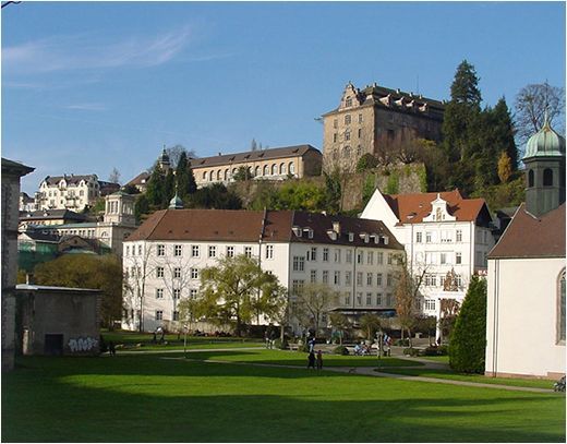 Stadtblick Neue Schloss Baden-Baden